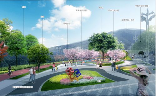 城市綠化新篇章 園林綠化工程效果圖曝光，預計7月1日全面完工